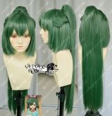 Peruca Sintética Verde Curta + Ponytail AKB48 (Cod.PV005)