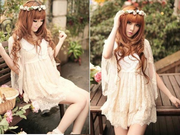 Vestido Gyaru Rendado (Cod.RP001)