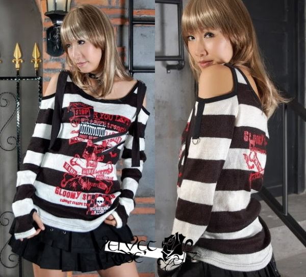 Blusa Punk Visual Kei (Cod.RPVK011)