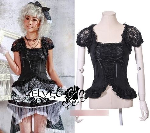 Blusa Gothic Lolita (Cod.RPL005)