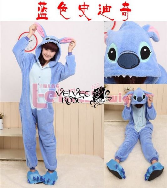 Kigurumi Stitch Azul ou Rosa (Cod.KG001)