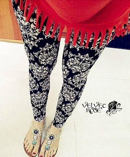 Legging Vintage Preta ou Branca (Cod.LG004)