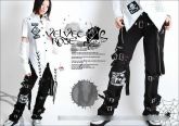 Calça Unissex Punk Visual Kei (Cod.RPVK010)