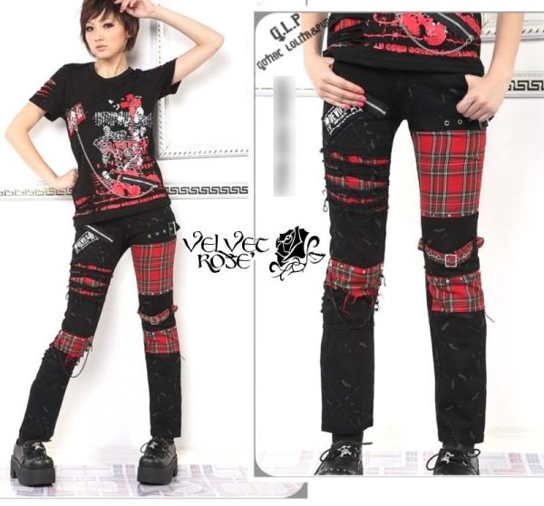 Calça Unissex Punk Visual Kei (Cod.RPVK008)