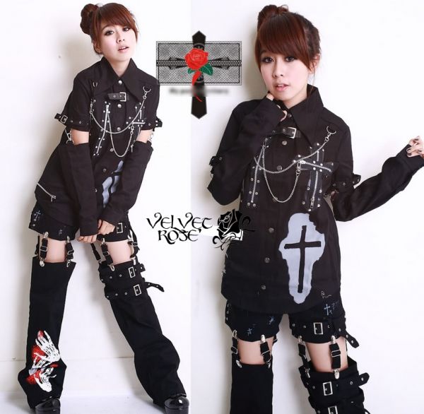 Blusa Unissex Punk Visual Kei (Cod.RPVK002)