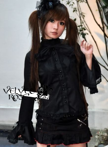 Blusa Gothic Lolita (Cod.RPL001)