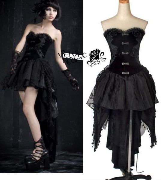 Vestido Gothic Lolita Punk Rave (Cod.RPL011)